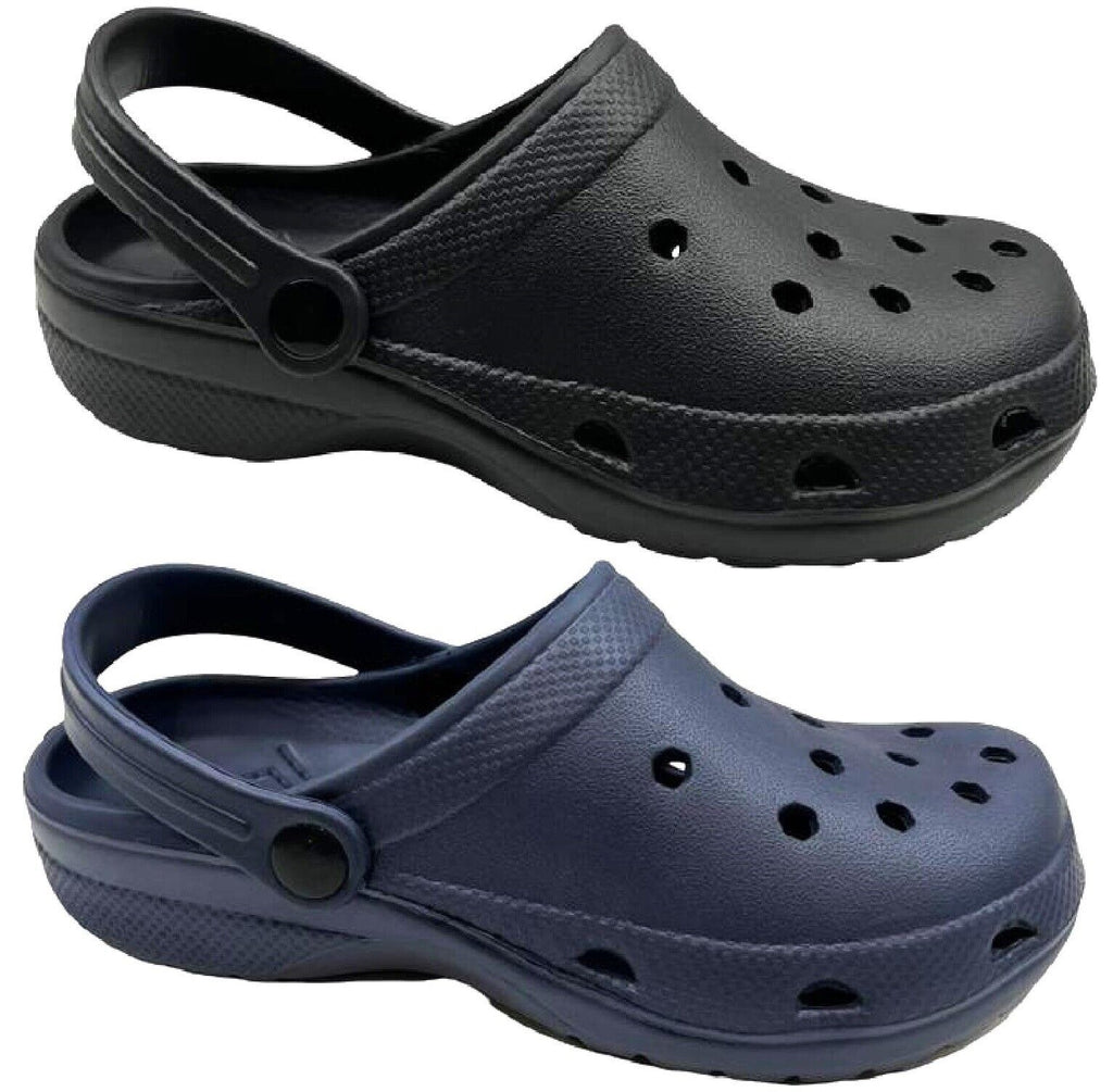 MENS COMFY BEACH POOL SUMMER CLOG HOILDAY SHOWER GARDEN WALKING SANDALS SHOES